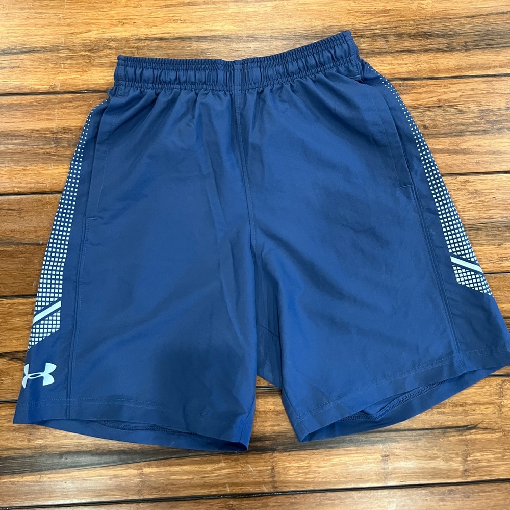 Men’s SM Under Armour Blue Athletic shorts